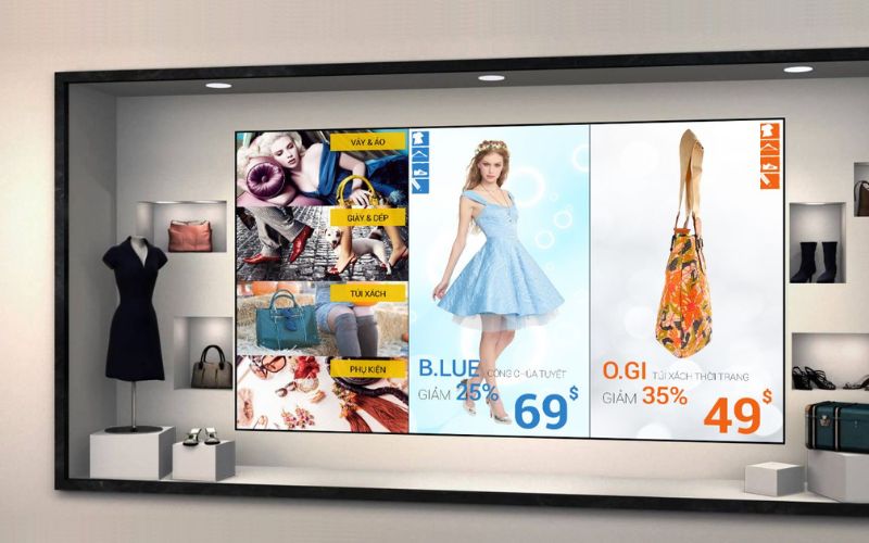 Màn hình ghép 46 inch viền 1.7mm chính hãng Hikvision